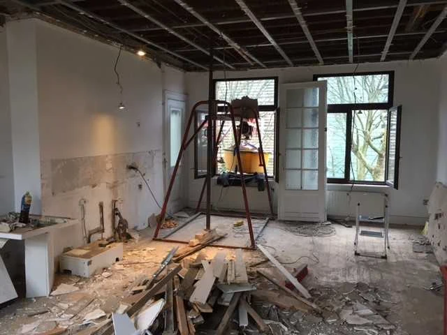 Bouwlift hijslier met portiek 400kg kabel 25 m - afbeelding 9 van  16