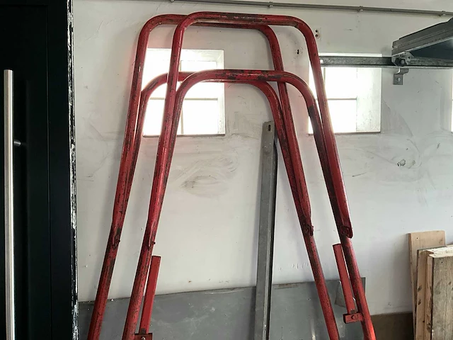 Bouwlift hijslier met portiek 400kg kabel 25 m - afbeelding 13 van  16