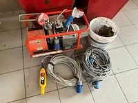Bouwlift hijslier met portiek 400kg kabel 25 m - afbeelding 15 van  16