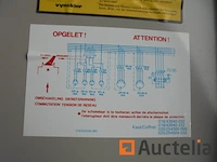 Bouwplaats elektrische doos - afbeelding 1 van  4