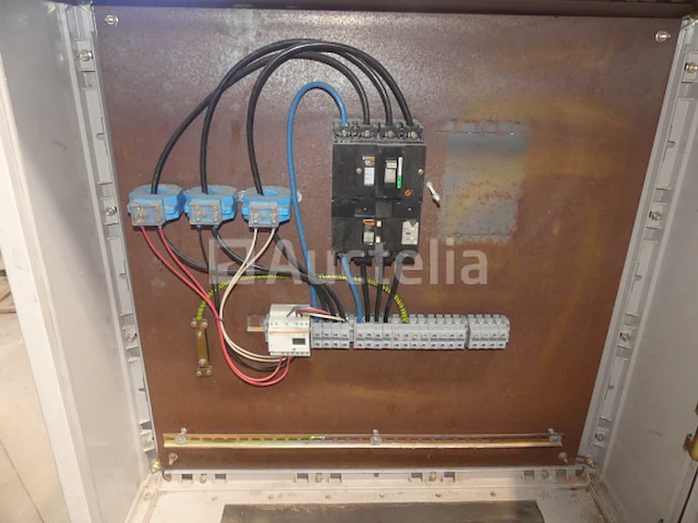 Bouwplaats elektrische kast - 100a schakelaar met dosering - afbeelding 2 van  5