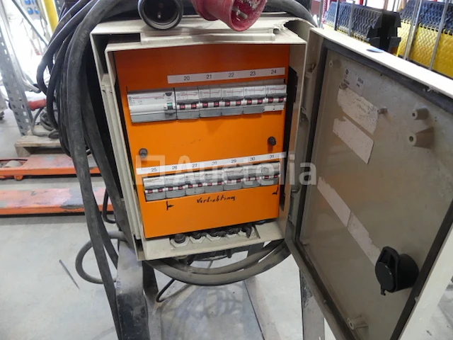 Bouwplaats elektrische kast - distributie - afbeelding 4 van  5