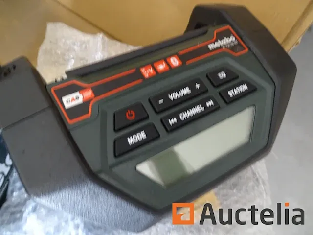 Bouwplaats radio draadloos metabo r 12-18 bt - afbeelding 2 van  6
