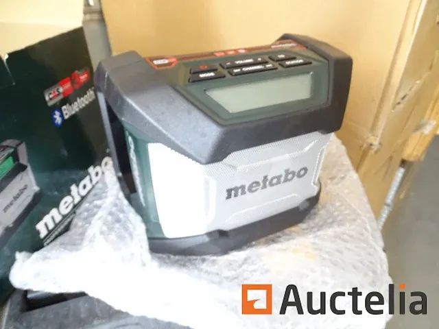 Bouwplaats radio draadloos metabo r 12-18 bt - afbeelding 3 van  6