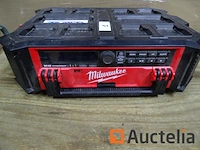 Bouwplaats radio draadloos milwaukee m18 prcdab+