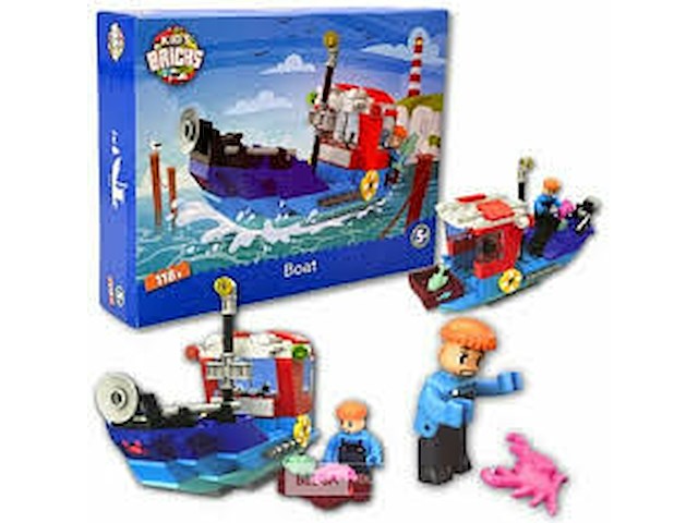 Bouwset boot - afbeelding 3 van  4