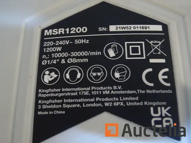 Bovenfrees mac allister msr1200 - afbeelding 4 van  7