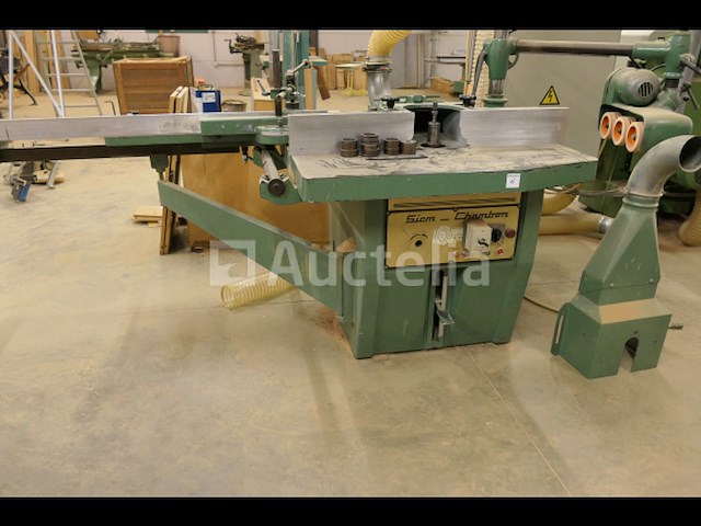 Bovenfrees met slede en 3-rols feeder chambon t 319 321 - afbeelding 15 van  20