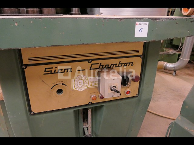 Bovenfrees met slede en 3-rols feeder chambon t 319 321 - afbeelding 17 van  20