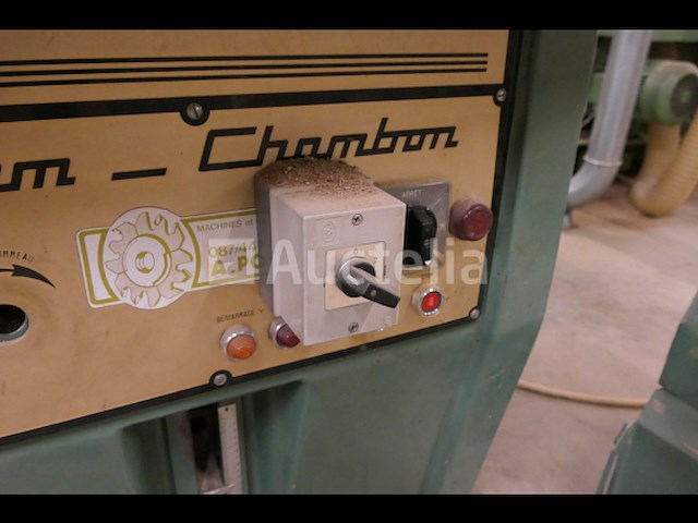 Bovenfrees met slede en 3-rols feeder chambon t 319 321 - afbeelding 19 van  20