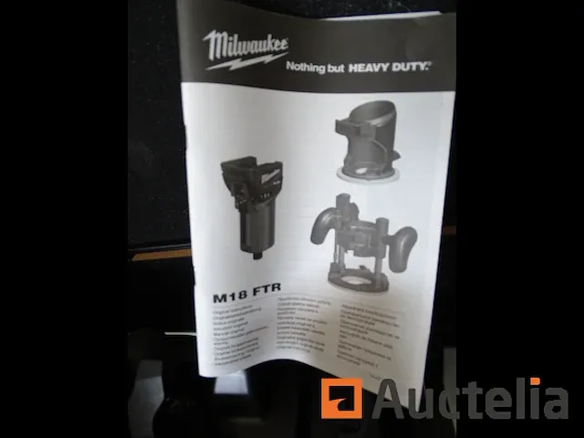 Bovenfrees milwaukee m18 ftr in zijn systainer - afbeelding 4 van  8