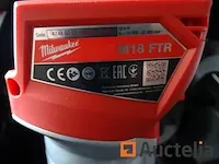Bovenfrees milwaukee m18 ftr in zijn systainer - afbeelding 6 van  8