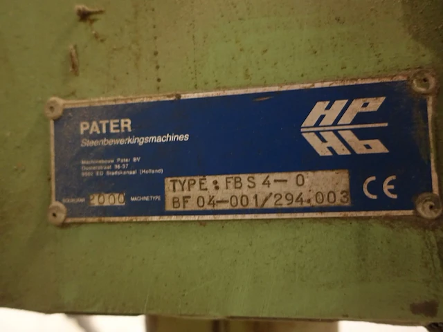 Bovenfrees pater + werktafel - afbeelding 11 van  14