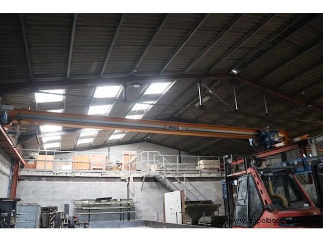 Bovenloopkraan abus, cap 5t, overspanning plm 12m, bj 2014 - afbeelding 1 van  4