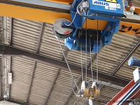 Bovenloopkraan abus, cap 5t, overspanning plm 12m, bj 2014 - afbeelding 4 van  4