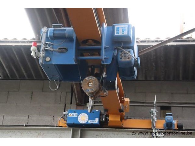 Bovenloopkraan abus, cap 5t, overspanning plm 12m, bj 2021 - afbeelding 2 van  3