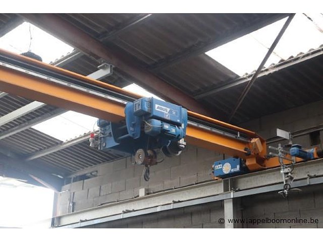 Bovenloopkraan abus, cap 5t, overspanning plm 12m, bj 2021 - afbeelding 3 van  3
