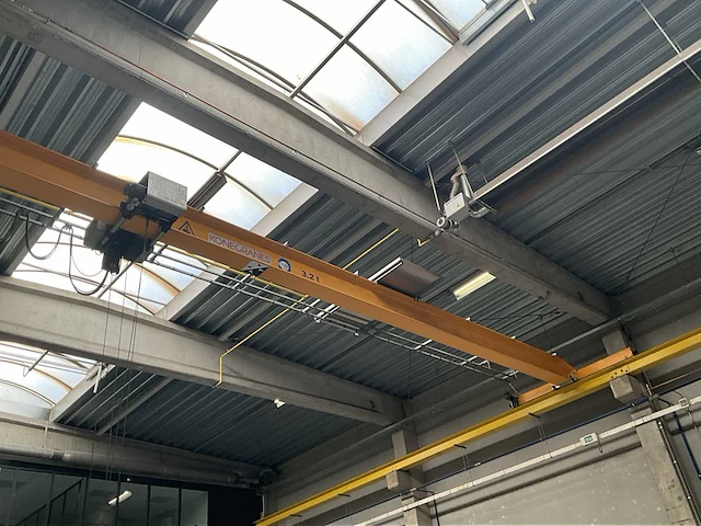 Bovenloopkraan konecranes 3,2t - afbeelding 2 van  9