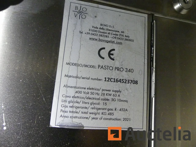 Bovo pasto pro 340 werkplaats pasteur - afbeelding 10 van  12