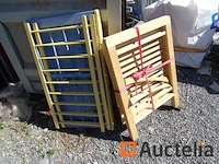 Box op wielen, antiek bed - afbeelding 1 van  4