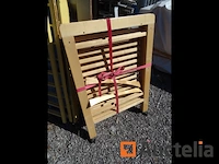 Box op wielen, antiek bed - afbeelding 2 van  4