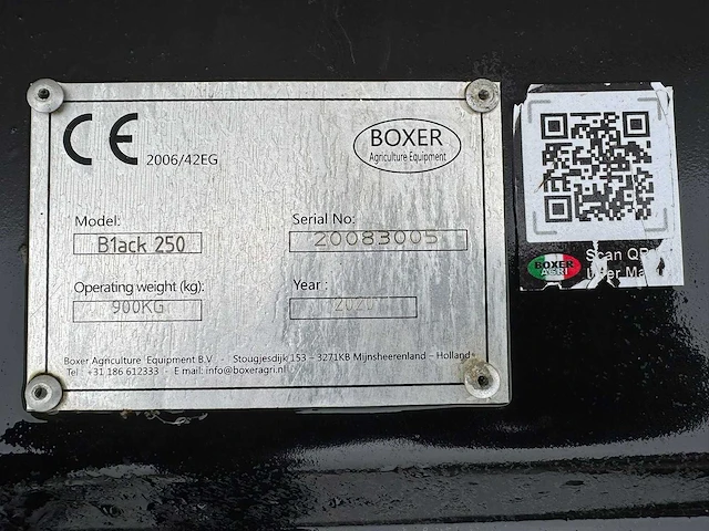 Boxer - black250 - flail mower - 2020 - afbeelding 6 van  6
