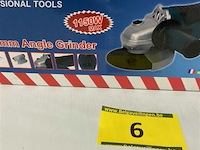 Boxer haakse slijper 125mm 12000rpm - 1150w - afbeelding 3 van  3