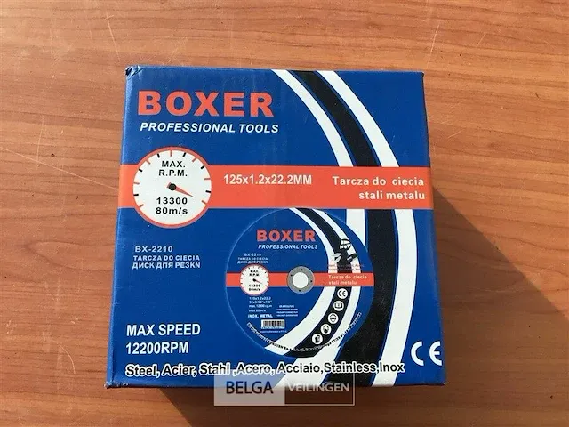 Boxer slijpschijfjes 125 mm - afbeelding 1 van  2