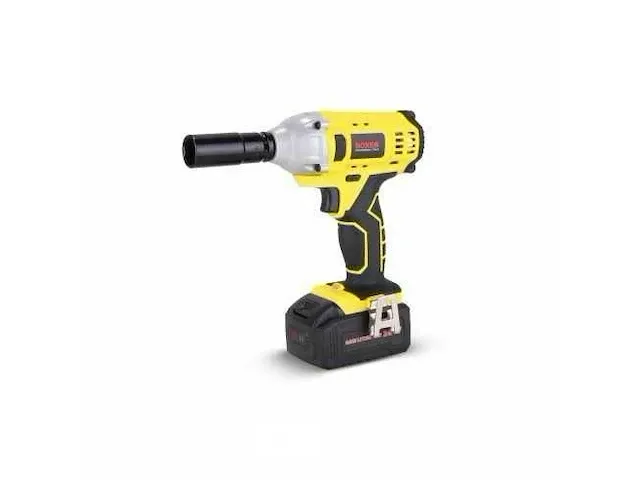 Boxer sr-024 accu slagmoersleutel met 4 maten dopsleutels en 2 accu’s - afbeelding 2 van  3