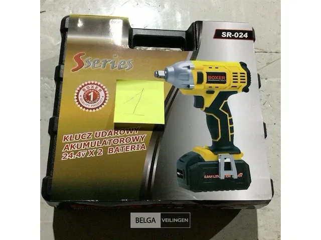 Boxer sr-024 accu slagmoersleutel - afbeelding 1 van  5
