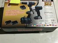 Boxer sr-043 combo pack boormachine + slagmoersleutel