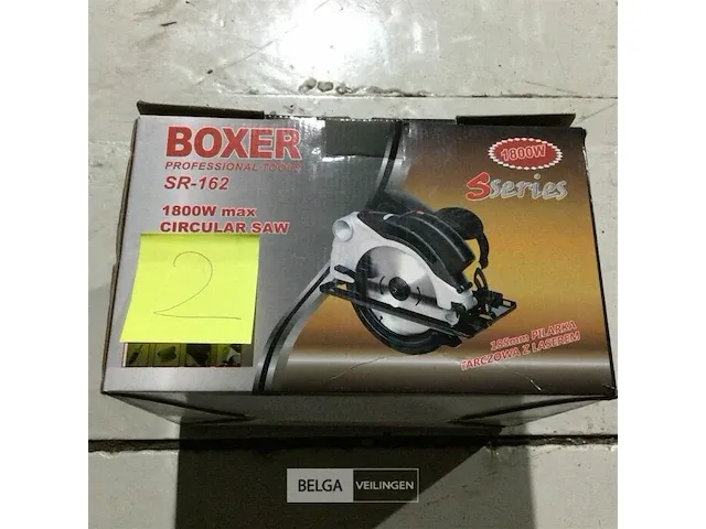 Boxer sr-162 cirkelzaagmachine - afbeelding 1 van  5