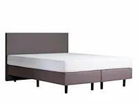 Boxspring basic taupe 140x200cm zonder matras - afbeelding 2 van  2