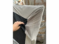 Boxspring box - 160 x 200 cm - fluweel - afbeelding 3 van  5