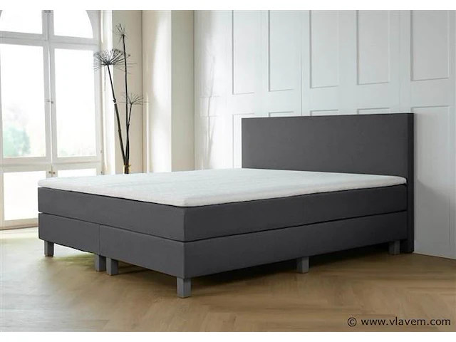 Boxspring florence afmeting 160 x 200, beige - afbeelding 1 van  4