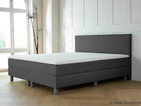 Boxspring florence afmeting 180 x 200, zwart - afbeelding 1 van  4