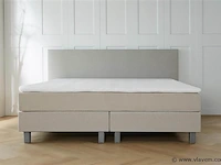 Boxspring malage afmeting 140 x 200, antraciet - afbeelding 2 van  5