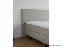 Boxspring malage afmeting 140 x 200, beige - afbeelding 5 van  5