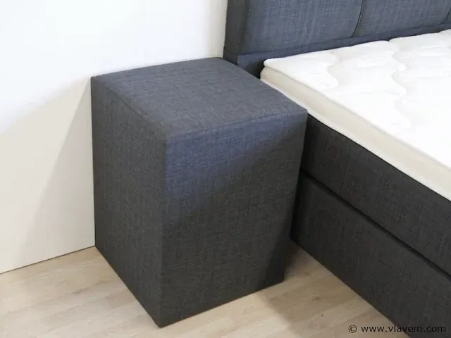 Boxspring miami 2.0, 140x200 cm, antraciet - afbeelding 8 van  10