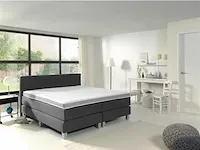 Boxspring miami 2.0, 160x200 cm, licht grijs - afbeelding 4 van  10