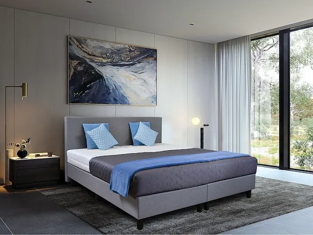 Boxspring toscane vlak 180/200 - afbeelding 1 van  4