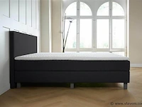 Boxspring turijn afmeting 140 x 200, antraciet - afbeelding 5 van  5