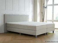 Boxspring venetie afmeting 180 x 200, antraciet - afbeelding 2 van  6