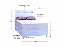 Boxspringmatrassen, topmatrassen en led-verlichting - afbeelding 5 van  5