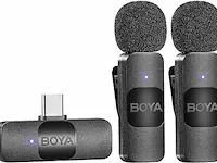 Boya by-v20 usb-c draadloze microfoon - afbeelding 1 van  4