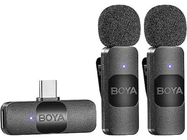 Boya by-v20 usb-c draadloze microfoon - afbeelding 1 van  4