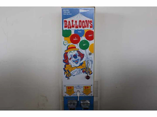 Bozo - big top - vintage ballonautomaat - afbeelding 1 van  6