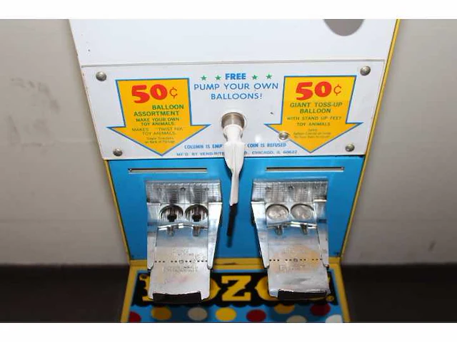 Bozo - big top - vintage ballonautomaat - afbeelding 5 van  6