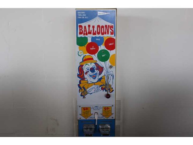 Bozo - big top - vintage ballonautomaat - afbeelding 1 van  6