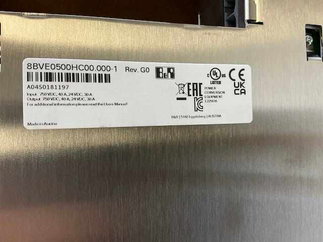 B&r acopos multi e0500 / 8bve0500hc00.000-1 uitbreidingsmodule met base - afbeelding 8 van  10